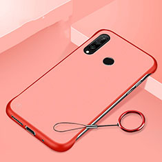 Custodia Plastica Rigida Cover Opaca P01 per Huawei P30 Lite New Edition Rosso