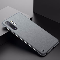 Custodia Plastica Rigida Cover Opaca P01 per Samsung Galaxy Note 10 Plus 5G Grigio