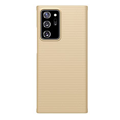 Custodia Plastica Rigida Cover Opaca P01 per Samsung Galaxy Note 20 Ultra 5G Oro