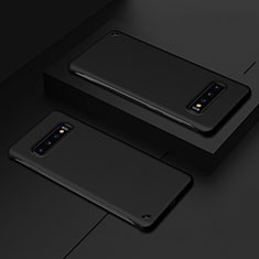 Custodia Plastica Rigida Cover Opaca P01 per Samsung Galaxy S10 Nero