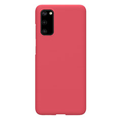 Custodia Plastica Rigida Cover Opaca P01 per Samsung Galaxy S20 Rosso
