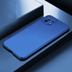 Custodia Plastica Rigida Cover Opaca P01 per Xiaomi Mi 11 Lite 4G Blu