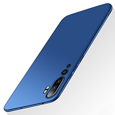 Custodia Plastica Rigida Cover Opaca P01 per Xiaomi Mi Note 10 Pro Blu
