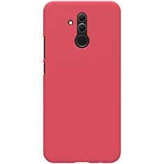 Custodia Plastica Rigida Cover Opaca P02 per Huawei Mate 20 Lite Rosso