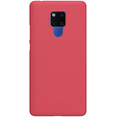 Custodia Plastica Rigida Cover Opaca P02 per Huawei Mate 20 Rosso