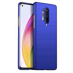 Custodia Plastica Rigida Cover Opaca P02 per OnePlus 8 Pro Blu