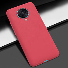 Custodia Plastica Rigida Cover Opaca P02 per Xiaomi Poco F2 Pro Rosso