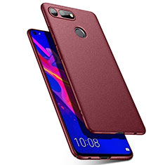 Custodia Plastica Rigida Cover Opaca P03 per Huawei Honor V20 Rosso Rosa