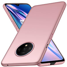 Custodia Plastica Rigida Cover Opaca P03 per OnePlus 7T Oro Rosa