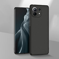 Custodia Plastica Rigida Cover Opaca P03 per Xiaomi Mi 11 Lite 5G Nero