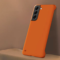 Custodia Plastica Rigida Cover Opaca P04 per Samsung Galaxy S21 5G Arancione