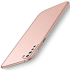 Custodia Plastica Rigida Cover Opaca P06 per Huawei Nova 7 SE 5G Oro Rosa