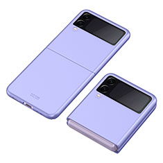 Custodia Plastica Rigida Cover Opaca P06 per Samsung Galaxy Z Flip3 5G Lavanda