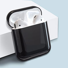 Custodia Plastica Rigida Cover Opaca per AirPods Custodia di Ricarica per Apple AirPods Nero