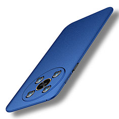 Custodia Plastica Rigida Cover Opaca per Huawei Honor X9 5G Blu