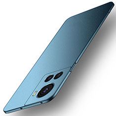 Custodia Plastica Rigida Cover Opaca per OnePlus 10R 5G Blu