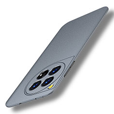 Custodia Plastica Rigida Cover Opaca per OnePlus 12R 5G Grigio