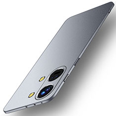 Custodia Plastica Rigida Cover Opaca per OnePlus Ace 2V 5G Grigio