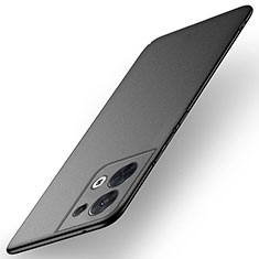 Custodia Plastica Rigida Cover Opaca per Oppo Reno8 Pro 5G Nero