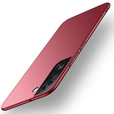 Custodia Plastica Rigida Cover Opaca per Samsung Galaxy S21 5G Rosso