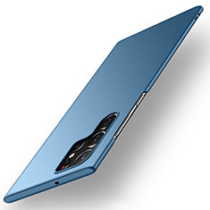 Custodia Plastica Rigida Cover Opaca per Samsung Galaxy S21 Ultra 5G Blu