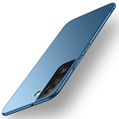 Custodia Plastica Rigida Cover Opaca per Samsung Galaxy S22 5G Blu