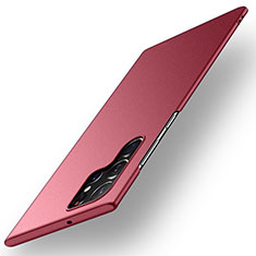 Custodia Plastica Rigida Cover Opaca per Samsung Galaxy S24 Ultra 5G Rosso