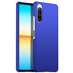 Custodia Plastica Rigida Cover Opaca per Sony Xperia 10 III SOG04 Blu