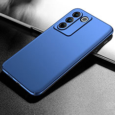 Custodia Plastica Rigida Cover Opaca per Vivo V27 Pro 5G Blu