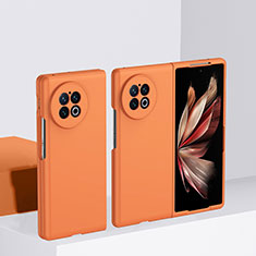 Custodia Plastica Rigida Cover Opaca per Vivo X Fold2 5G Arancione