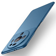 Custodia Plastica Rigida Cover Opaca per Xiaomi Mi 12 Ultra 5G Blu