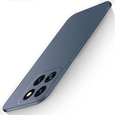 Custodia Plastica Rigida Cover Opaca per Xiaomi Mi 14 5G Blu Notte