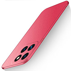 Custodia Plastica Rigida Cover Opaca per Xiaomi Mi 14 5G Rosso