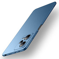 Custodia Plastica Rigida Cover Opaca per Xiaomi Redmi Note 12 5G Blu