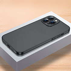 Custodia Plastica Rigida Cover Opaca QC1 per Apple iPhone 15 Pro Max Nero