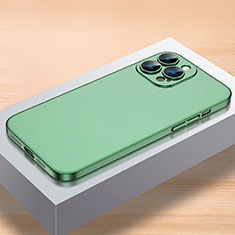 Custodia Plastica Rigida Cover Opaca QC1 per Apple iPhone 15 Pro Verde