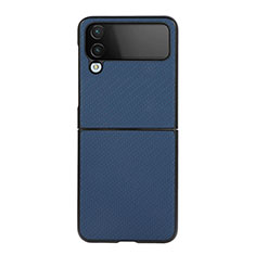 Custodia Plastica Rigida Cover Opaca R01 per Samsung Galaxy Z Flip4 5G Blu