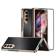 Custodia Plastica Rigida Cover Opaca R05 per Samsung Galaxy Z Fold4 5G Nero