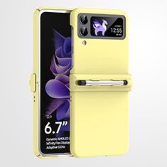 Custodia Plastica Rigida Cover Opaca R06 per Samsung Galaxy Z Flip4 5G Giallo