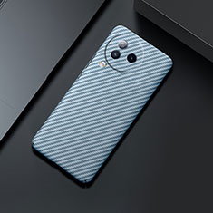 Custodia Plastica Rigida Cover Opaca Spigato per Xiaomi Civi 3 5G Cielo Blu