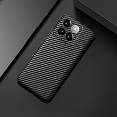 Custodia Plastica Rigida Cover Opaca Spigato per Xiaomi Mi 14 5G Nero