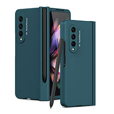 Custodia Plastica Rigida Cover Opaca T01 per Samsung Galaxy Z Fold3 5G Verde