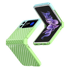 Custodia Plastica Rigida Cover Opaca T03 per Samsung Galaxy Z Flip4 5G Verde