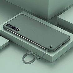 Custodia Plastica Rigida Cover Opaca YK1 per Samsung Galaxy A70 Verde Notte