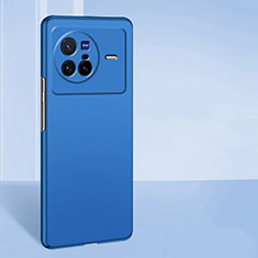 Custodia Plastica Rigida Cover Opaca YK1 per Vivo X80 5G Blu