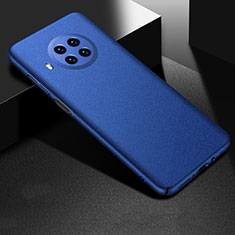 Custodia Plastica Rigida Cover Opaca YK1 per Xiaomi Mi 10i 5G Blu