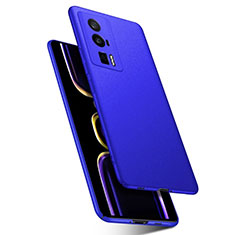 Custodia Plastica Rigida Cover Opaca YK1 per Xiaomi Poco F5 Pro 5G Blu