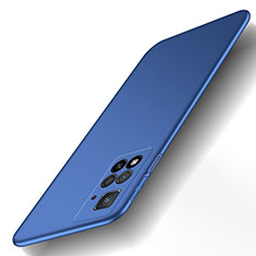 Custodia Plastica Rigida Cover Opaca YK1 per Xiaomi Poco X4 NFC Blu