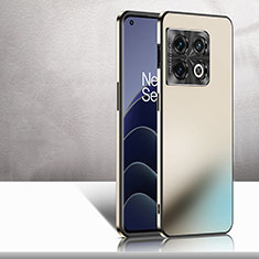 Custodia Plastica Rigida Cover Opaca YK2 per OnePlus 10 Pro 5G Oro