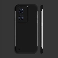 Custodia Plastica Rigida Cover Opaca YK2 per Oppo A78 5G Nero